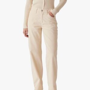 Levi’s 94 Baggy Jeans size 29 in White Swan corduroy.